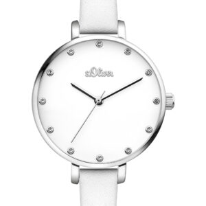 s.Oliver Echtlederband weiß SO-3455-LQ