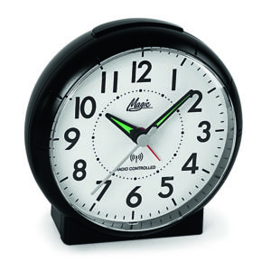 Atlanta 1897/7 Funkwecker analog Magic, Licht, Repetition, Leuchtzeiger, ansteigendes Wecksignal