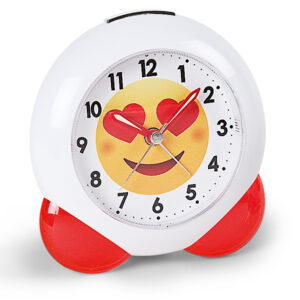 Atlanta 1918/1 Quarzwecker blinkender Leuchtrahmen rot