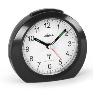 Atlanta 1856/7 Funkwecker ansteigendes Wecksignal schwarz