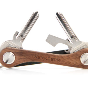 Keykeepa Nussbaum für bis zu 12 Schlüssel, braun