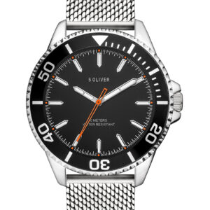 s.Oliver Edelstahlband silber SO-3482-MQ