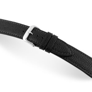 Lederband Pasadena 18 mm schwarz XL