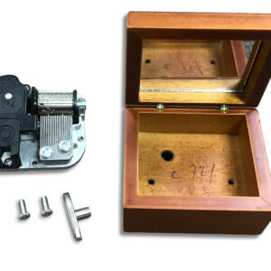 Holzetui für Musikwerk