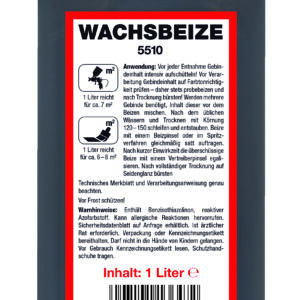 Wachsbeize weiß 1 Liter