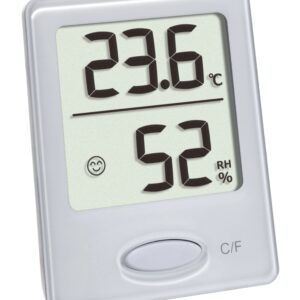 Digitales Thermo-Hygrometer, weiß