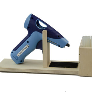 Holzständer für Heißklebepistole