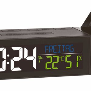 TFA Funk-Projektionsuhr Show mit Raumklima