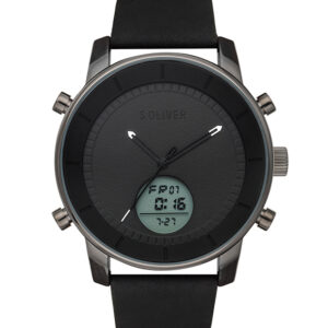 s.Oliver Lederband schwarz SO-3620-LD