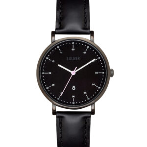 s.Oliver Lederband schwarz SO-3602-LQ