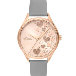 s.Oliver Lederband grau SO-3600-LQ