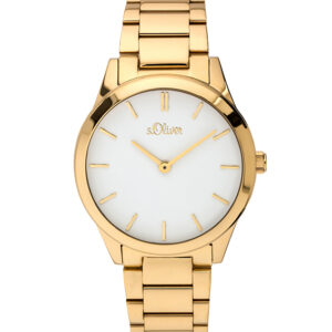 s.Oliver Edelstahlband gold SO-3625-MQ