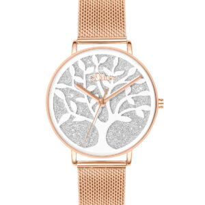 s.Oliver Edelstahlband rosé SO-3596-MQ