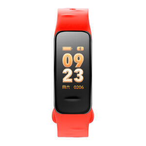 Fitness Tracker, rot, mit Farbdisplay