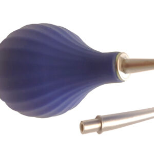 Staubbläser blau, mit auswechselbarer Düse