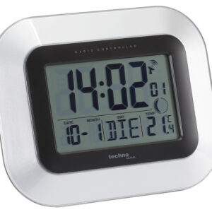 TECHNOLINE Funkuhr zur Wandaufhängung oder Tischaufstellung