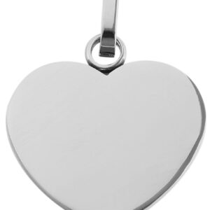 Anhänger Gravur basic Akzent Edelstahl, 26 x 28mm