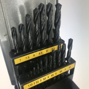 BERGEON HSS-Spiralbohrersatz, 19-teilig