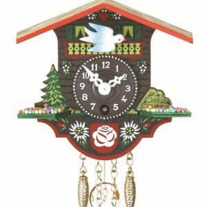 Miniatur Pendeluhr Lenzburg mit 1-Tag-Werk