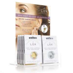 LOX - Sicherheit für Ohrstecker - leeres Display