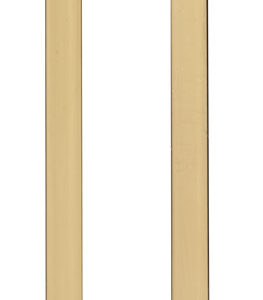 Zeigerpaar Euronorm Balken gelb Minutenzeiger-L:40mm