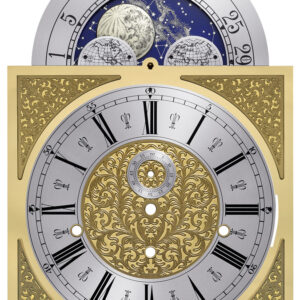 Zifferblatt SW/SU 280x395mm Mondphase FHS 461-853/1161-853