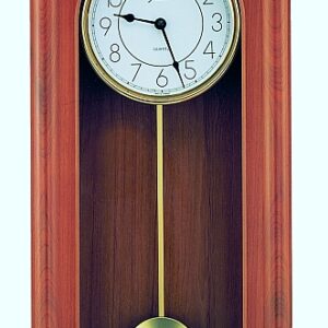 SELVA Quarz-Pendelwanduhr/ Regulator Delsberg