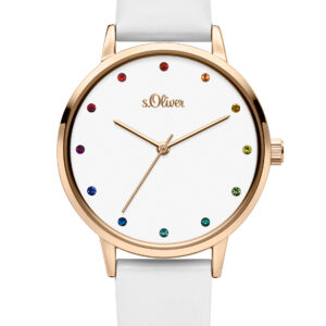 s.Oliver SO-3781-LQ Kunstleder weiß 16mm