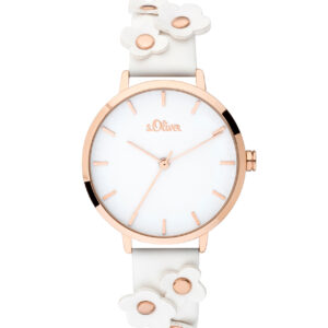 s.Oliver SO-3699-LQ Kunstleder weiß 14mm