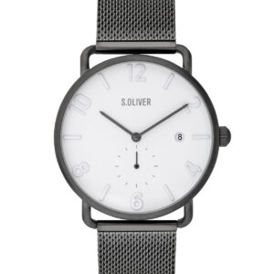 s.Oliver SO-3719-MQ Edelstahl grau 20mm