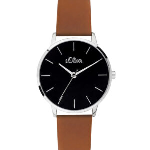 s.Oliver SO-3702-LQ Kunstleder braun 16mm