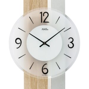 AMS Quarz-Wanduhr