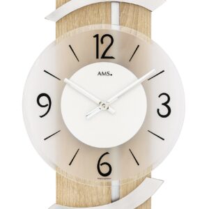 AMS Quarz-Wanduhr Caffè