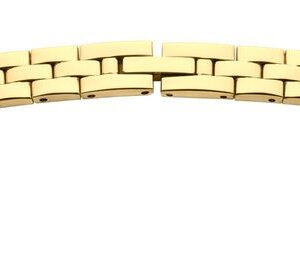 Metallband Edelstahl 12mm gelb poliert