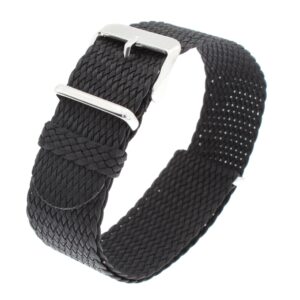 Nato Perlonband schwarz 22mm