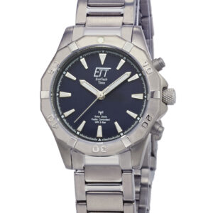 Eco Tech Time Solar Drive Funk Alaska Damenuhr - ELT-11357-23M