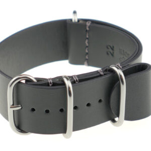 Nato-/ Durchzugsband Atlanta 24mm steingrau
