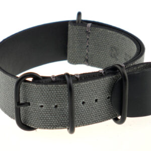 Nato-/ Durchzugsband Kansas 18mm steingrau
