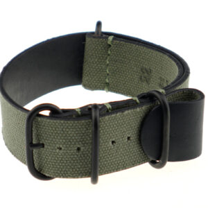 Nato-/ Durchzugsband Kansas 22mm natogrün