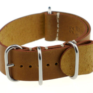 Nato-/ Durchzugsband Memphis 24mm cognac