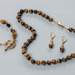 Schmuckbastelset Tigerauge