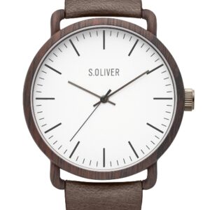 s.Oliver SO-3751-LQ Echtleder braun 20mm