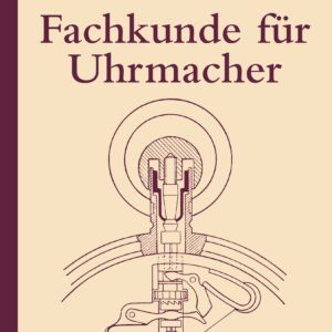 Buch Fachkunde für Uhrmacher