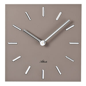 Atlanta 4510/3 Wanduhr Quarz braun