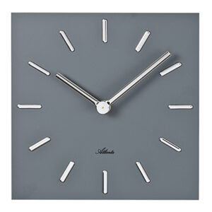 Atlanta 4510/4 Wanduhr Quarz grau