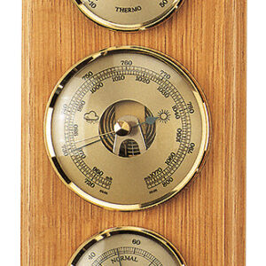 Wetterstation Made in Germany, Eiche hell