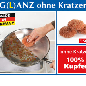 Kupfer-Putzlinge, 3er-Set