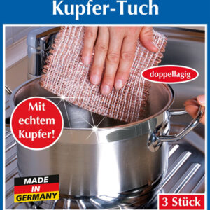 Kupfer-Tuch, 3er-Set