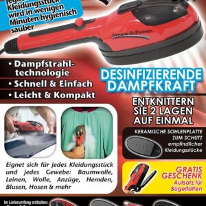 Steam-O-Power Bügeleisen/ Dampfglätter