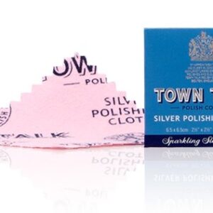 Mr Town Talk Dinky Silber Poliertuch 6,5cm x 6,5cm
